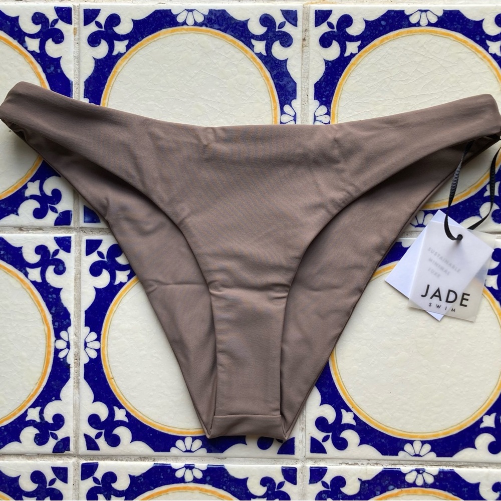 JADE SWIM Most Wanted Bikini Bottom in ‘Nude’ - Small - Picture 7 of 16